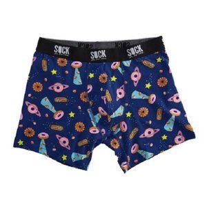 Sock It To Me Men's Boxer Shorts Glazed Galaxy Donuts Size Medium - NWT